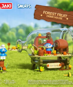 JAKI x SMURFS FOREST FRUIT DRINK HOUSE BUILDING BLOCK