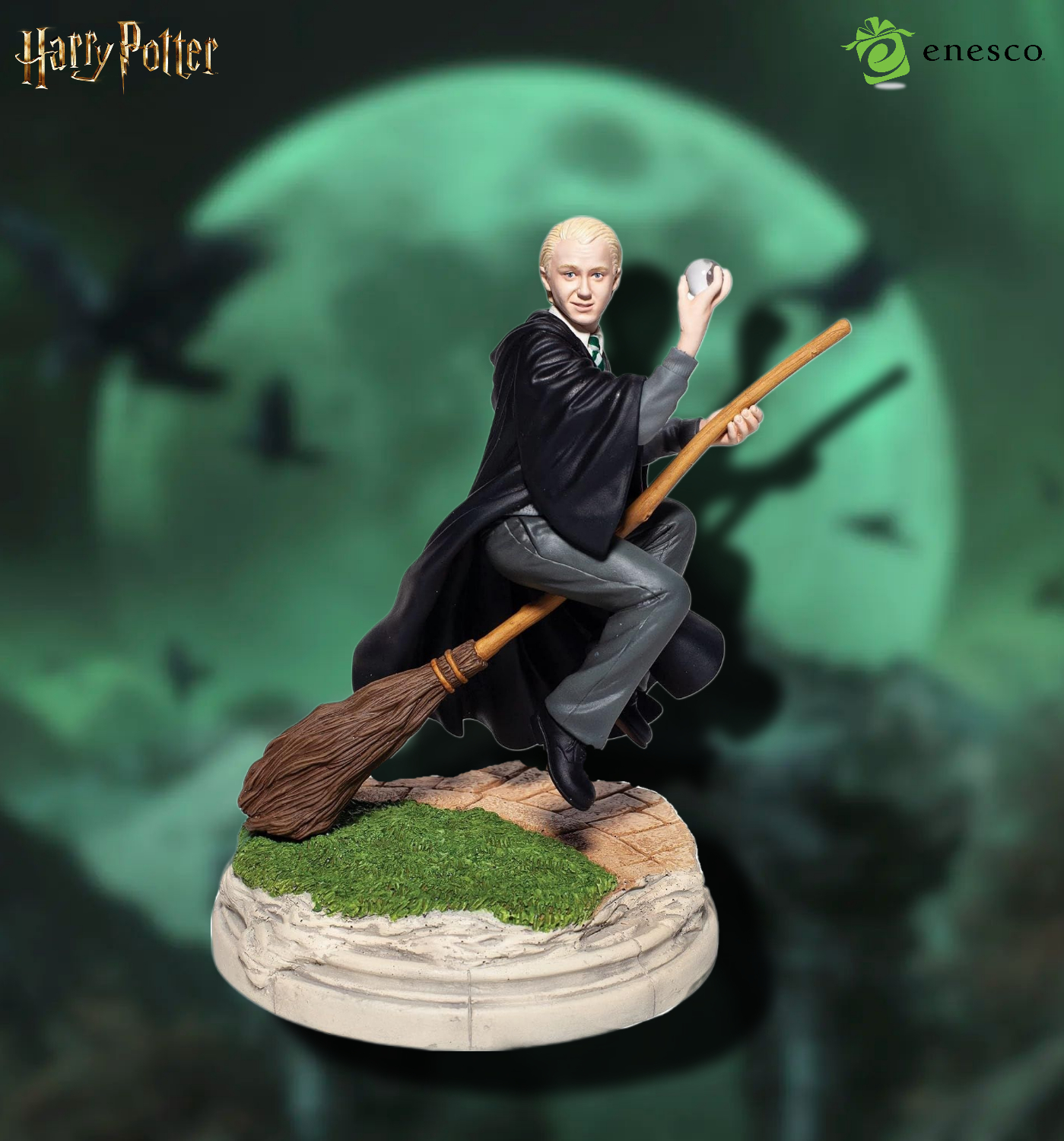 ENESCO x THE WIZARDING WORLD OF HARRY POTTER – DRACO MALFOY QUIDDITCH YEAR TWO FIGURINE