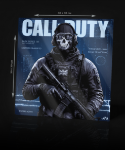 CALL OF DUTY: GHOST ACRYLIC POSTER